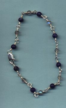 Lapis Lazuli & Labradorite Bracelet