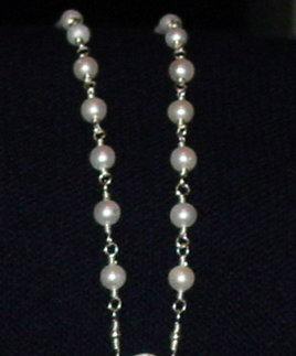Detail of Pearl Rosary